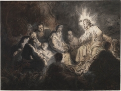 Christ and his Disciples in Gethsemane by Rembrandt