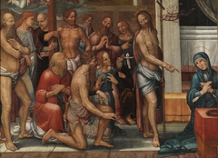 Christ presents the Redeemed from Limbo to the Virgin by Fernando Yáñez de la Almedina