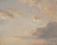 Cloud Study by Johan Christian Dahl