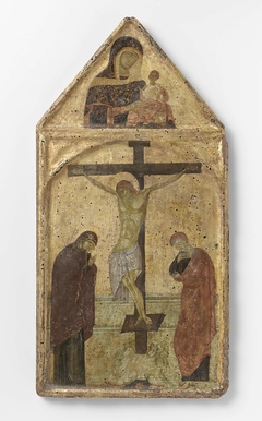 Crucifixion with the Virgin and Saint John by Unknown Artist