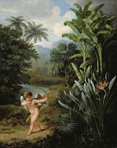 Cupid inspiring the plants with love by Philip Reinagle the younger