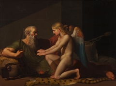 Cupid Received by Anacreon. by CF Høyer