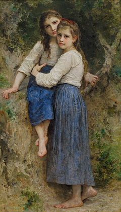 Dans les bois by William-Adolphe Bouguereau