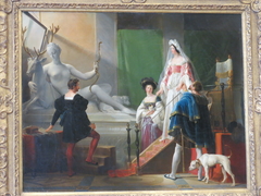 Diane de Poitiers in the studio of Jean Goujon by Alexandre-Évariste Fragonard