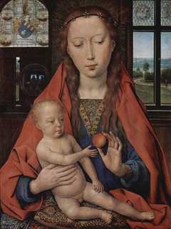 Diptych of Maarten Nieuwenhove by Hans Memling