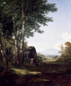 Distant View of the Mansfield Mountain, Vermont by John Frederick Kensett