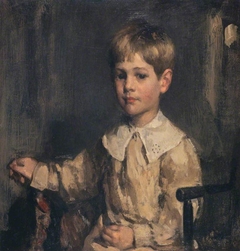 Dr Arthur Walton, 1897 - 1959. Son of Edward Arthur Walton. (as a child) by Edward Arthur Walton