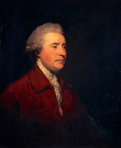 Edmund Burke, 1729 - 1797. Statesman, orator and author by Joshua Reynolds