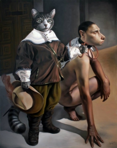 El minino de Velazquez by José Luis López Galván