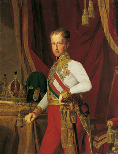 Emperor Ferdinand I of Austria by Ferdinand Georg Waldmüller