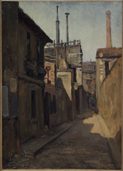 Entrée du passage Moret, rue des Cordelières by Anonymous