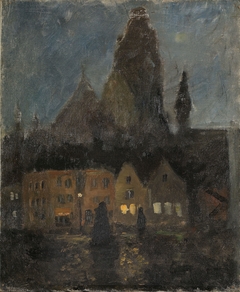 Evening in Dieppe by Frits Thaulow