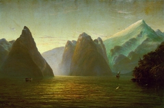 Evening, Milford Sound by John Gibb