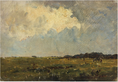 Fields and a High Sky by Nathaniel Hone the Younger