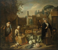 Genre Scene by Norbert van Bloemen