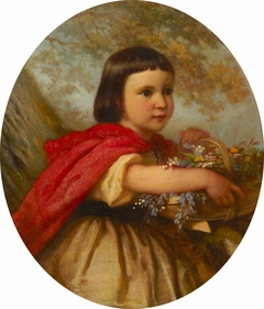 Gertrude Anne Hussey (1861-1921), aged 4 by Albert Ludovici