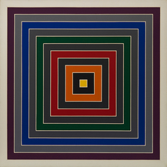 Gray Scramble by Frank Stella