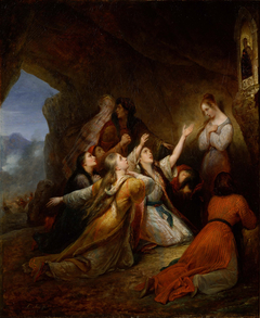 Greek Women Plead for the Virgin's Help by Ary Scheffer