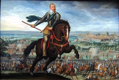 Gustavus Adolphus of Sweden at the Battle of Breitenfeld by Johann Walter