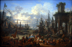 Harbour by Jan Baptist van der Meiren