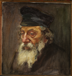 Head of a Jew by Samuel Hirszenberg