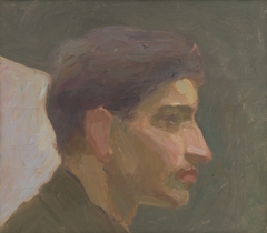 Head Study of a Young Man by Eduard Putra