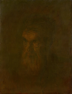 Head Study of an Old Man by László Mednyánszky