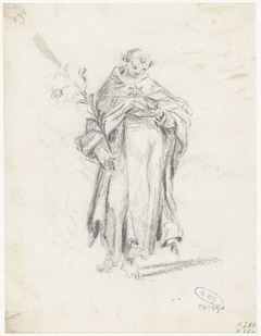 Heilige Dominicus Guzman by Moses ter Borch