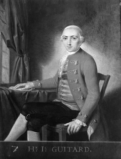 Hendrik Isaac Guitard (ca.1760-1791) by Adriaan de Lelie