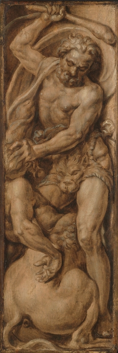 Hercules destroying the centaur Nessus by Maerten van Heemskerck