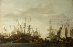 Het kielhalen van de scheepschirurgijn van admiraal Jan van Nes by Lieve Verschuier