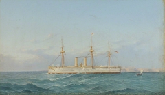 HMS Alexandra by Giancinto Gianni