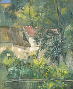 House of Père Lacroix by Paul Cézanne