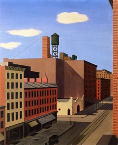 Hudson Street by George Ault