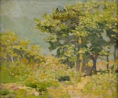 In het duin; Impressie by Eugène Lücker