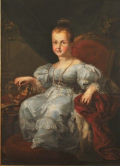 Isabel II, niña by Vicente López y Portaña