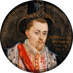 James VI and I, 1566 - 1625. King of Scotland 1567 - 1625. King of England and Ireland 1603 - 1625 by Adrian Vanson