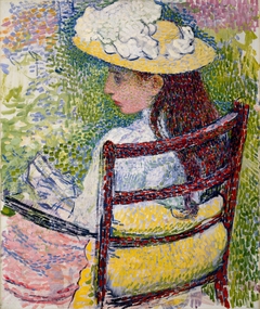 Jeanne Pissarro by Théo van Rysselberghe