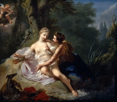 Jupiter in the Guise of Diana Seducing Callisto by Johann Heinrich Tischbein