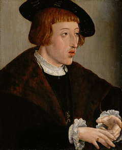 Kaiser Ferdinand I. (1503-1564), Bildnis in halber Figur by Anonymous