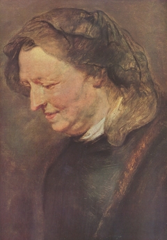 Kopfstudie einer alten Frau by Peter Paul Rubens