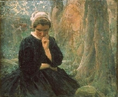 La clairière aux légendes by Henri Royer