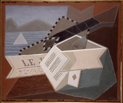 La guitare devant la mer (Guitar in Front of the Sea) by Juan Gris