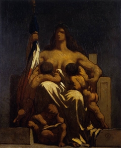 La République by Honoré Daumier