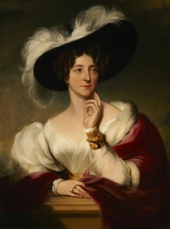 Lady Florence Cole/Townley Balfour (1779 - 1862) by Richard Rothwell