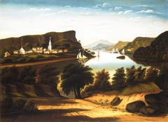 Lake George and the Village of Caldwell by Thomas Chambers