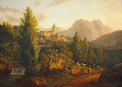 Landscape at Eboli by Jacob Philipp Hackert