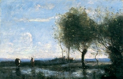 Landscape by Jean-Baptiste-Camille Corot