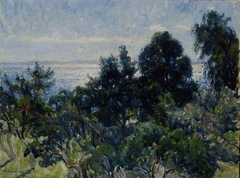 Landscape from Äsgårdstrand by Thorolf Holmboe