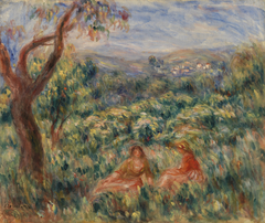 Landscape (Paysage) by Auguste Renoir